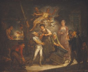 Fantastische scène