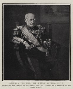 Admiraal de Eerwaarde Sir Henry Keppel, GCB