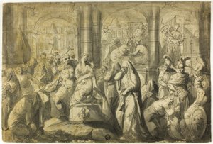 Offer van de dochter van Jeptha
