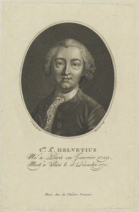 Portret van Claude Adrien Helvétius 1715-1771, c. 1800