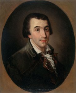 Portret van Jacques-Pierre Brissot de Warville 1754-1793, ca. 1790 door Francois Bonneville