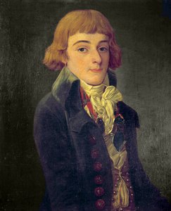Vermoedelijk portret van Louis Antoine de Saint-Just