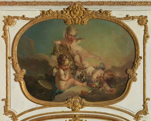 Allegorie van de herfst door François Boucher