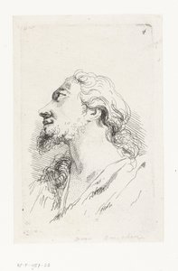 Hoofd van Christus door François Boucher