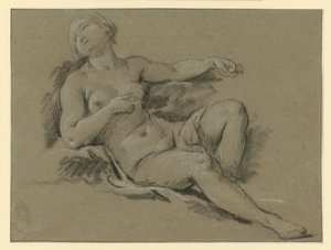 Liggend vrouwelijk naakt door François Boucher