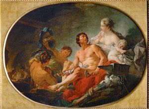 De smederijen van Vulcanus ... door François Boucher