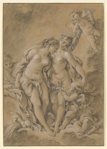 Nimfen en Cupido’s door François Boucher