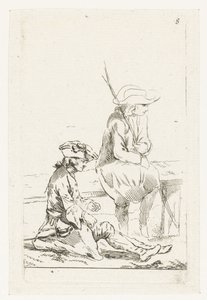 Soldaat en een boer