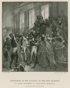 Bonaparte bij de Raad van de Vijfhonderd