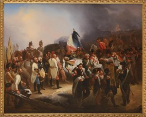 De dood van Generaal Marceau, door Bouchot, Francois