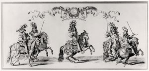 Carrousel voor Lodewijk XIV (1639-1715) c.1662