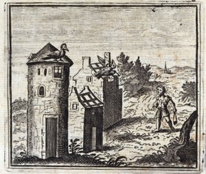 De Twee Duiven door Francois Chauveau