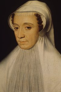 Portret van Marguerite de Valois, door Francois Clouet door François Clouet
