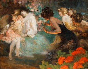 Fantasie door Francois Edouard Zier