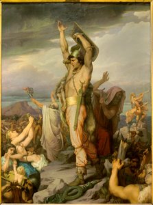Representatie van Vercingetorix, Gallische leider