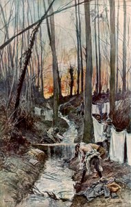 In het bos van Roucy Aisne, 15 april 1917