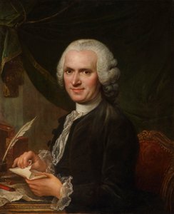 Portret van Jean-Jacques Rousseau (1712-1778)