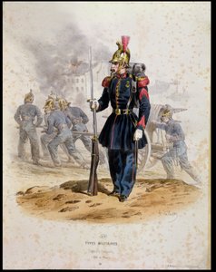 Brandweerlieden van Parijs (Sapeurs-Pompiers), 1860