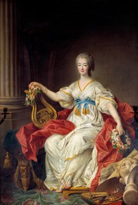 Portret van de Gravin Jeanne (Becu) du Barry door Francois Hubert Drouais