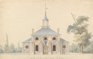 Een Verhoging voor de Geprojecteerde Molen in Méréville, z.j. door Francois Joseph Belanger