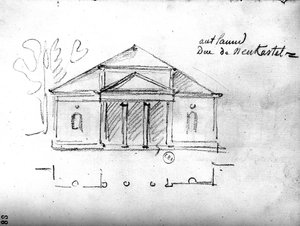 Architectonische Schets uit 
