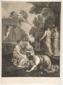 Mercurius en Herse door Francois Jourd