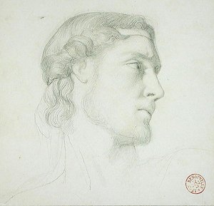 Hoofdstudie door Francois Leon Benouville