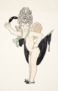 Cherub uit Personages de Comedie, uitgegeven 1922 door Francois Louis Schmied