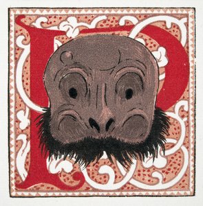 Gezichtsmasker, pub. 1922 (pochoir print) door Francois Louis Schmied