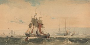 Schepen op de Medway, Kent