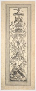 Kiosk Chinois, uit Premier cayer de panneaux, frises et sujets arabesques, 1788