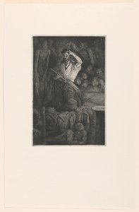 Een nachtmerrie door Francois Nicolas Chifflart