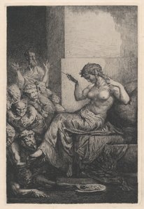 Allegorie, 19e eeuw door Francois Nicolas Chifflart