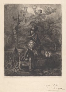 La France Libératrice door Francois Nicolas Chifflart