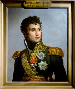 Portret van Jean Lannes, Hertog van Montebello (1769-1809) maarschalk van het Keizerrijk (kopie van Volpeliere naar de afdruk van Lannes door Gerard)