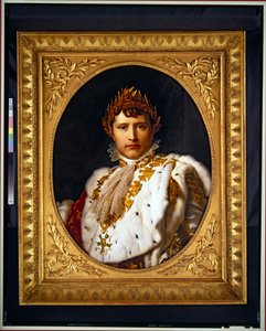 Een portret van Napoleon, ongedateerd door Francois Pascal Simon Baron Gerard