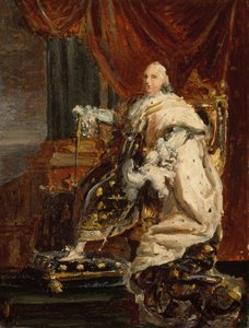 Koning Lodewijk XVIII, ca. 1816-18 (olieverf op doek)