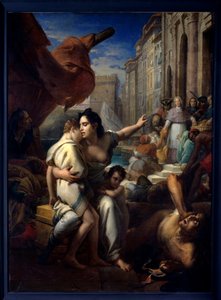 Monseigneur van Belsunce tijdens de pest van Marseille door Baron François Pascal Simon Gérard