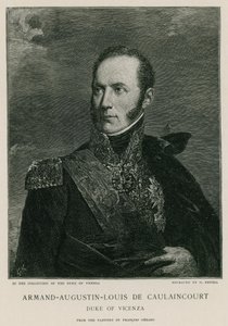 Armand-Augustin-Louis de Caulaincourt door Francois Pascal Simon Gerard