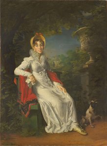 Caroline Bonaparte 1782-1839, Koningin van Napels en Sicilië, in het Bois de Boulogne, 1820-1830