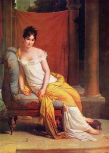 Portret van Julie Récamier door Francois Pascal Simon Gerard