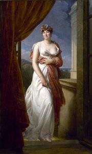 Portret van Thérèsa Cabarrus, Madame Tallien door Francois Pascal Simon Gerard