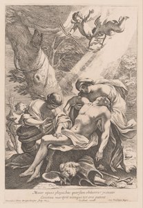 Martelaarschap van de heilige Sebastiaan door Francois Perrier