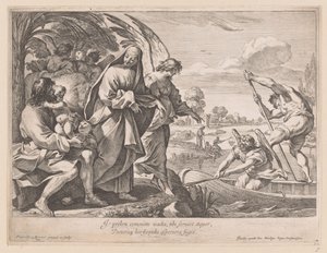Vlucht naar Egypte door Francois Perrier