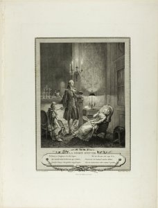 Winteravond, uit Monument du Costume Physique et Moral de la fin du Dix-huitième siècle