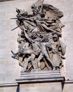 La Marseillaise van de Arc de Triomphe van Parijs