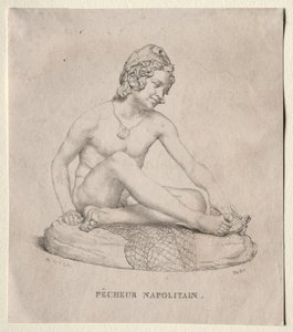 Napolitaanse visser, 1835 door Francois Rude