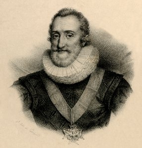 Hendrik IV, 1553-1610, ca. 1830 door Francois Seraphin Delpech
