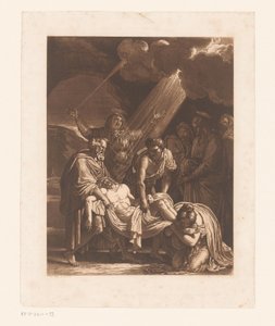 Graflegging van Christus door Francois Xavier Fabre