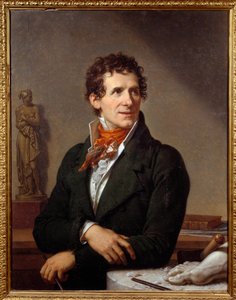 Portret van de beeldhouwer Antonio Canova (1757-1822) door Francois Xavier Fabre